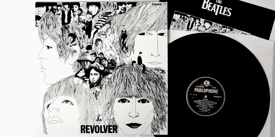 The Beatles Revolver John Lennon Ringo Starr llavero con licencia 